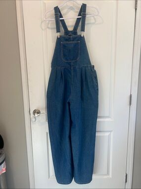 SHEIN Indigo Denim Overalls large